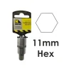J Newsome Tools LTD Allen Key Sets*11mm Hexagon Key socket