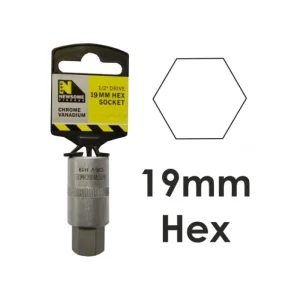 J Newsome Tools LTD Allen Key Sets*19mm Hexagon key Socket