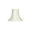 OAKS LIGHTING Shades*Ivory 10" Scallop Shade