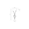 OAKS LIGHTING Indoor*Oslo Antique Brass Light