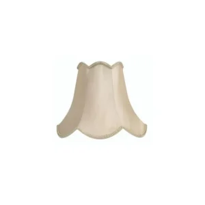 OAKS LIGHTING Shades*Scallop shade - Sand