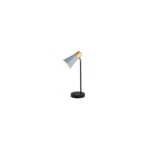 OAKS LIGHTING Indoor*Sylva Grey Table Lamp With USB