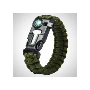 Newsome Tools Camping*Paracord Survival Bracelet 5 In 1