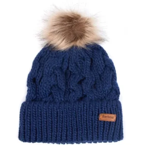 Women J Barbour + Son Ltd Hats, Gloves & Scarves*Penshaw Beanie Navy