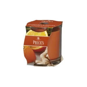 PRICES PATENT CANDLES LTD Candles*Price's Candle Jar Mandarin & Ginger