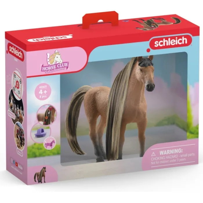 schleich_beauty_horse_ach_1.webp Schleich Horse Club*Beauty Horse Achal Tekkiner Stallion 42621