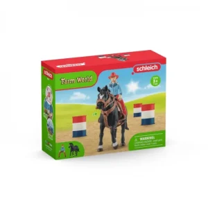 Schleich Farm World*Cowgirl Barrel Racing Fun 42576