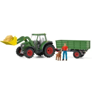 Schleich Farm World*Farm World Tractor with Trailer 42608