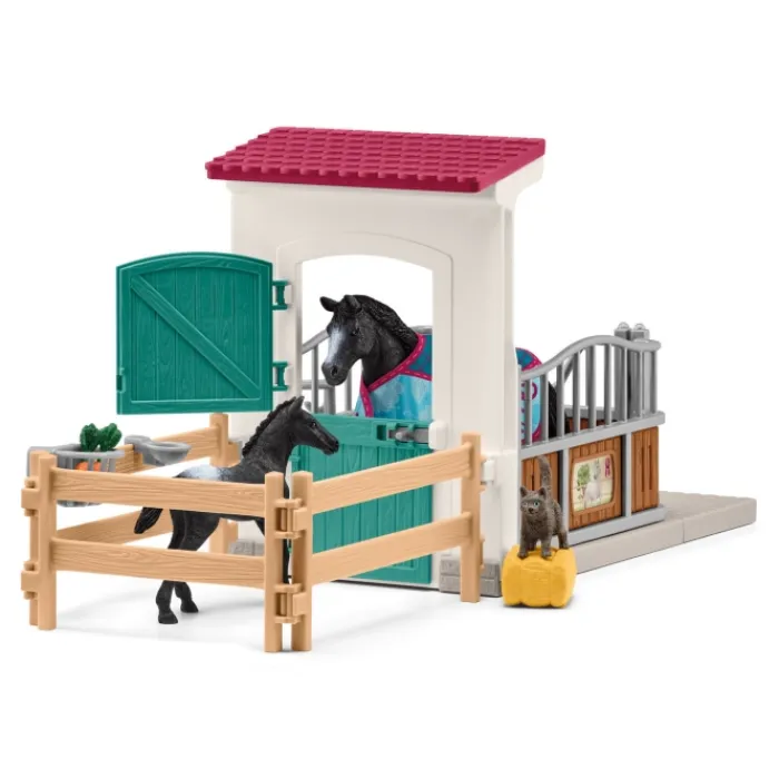 schleich_horse_box_with_m_1.webp Schleich Horse Club*Horse Box With Mare + Foal 42611