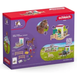Schleich Horse Club*Horse Club Horse Box Hannah & Cayenne 42710