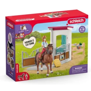 Schleich Horse Club*Horse Club Horse Box Hannah & Cayenne 42710