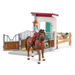 Schleich Horse Club*Horse Club Horse Box Hannah & Cayenne 42710