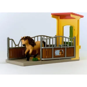 Schleich Farm World*Pony Box With Iceland Pony Stallion 42609