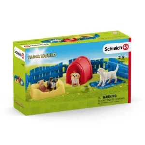 Schleich Farm World*Puppy Pen 42480
