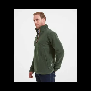 Schoffel Jumpers & Cardigans*Berkeley 1/4 Zip Fleece - Cedar Green