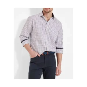 Schoffel Shirts*Cambridge Classic Shirt - Dark Navy