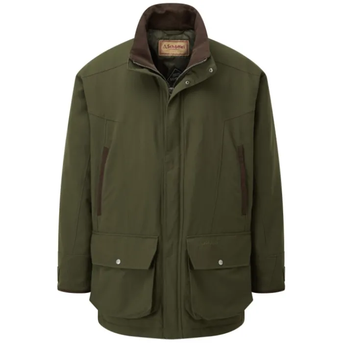 schoffel_classic_ptarmiga_0.webp Schoffel Shooting*Classic Ptarmigan Coat Hunter Green