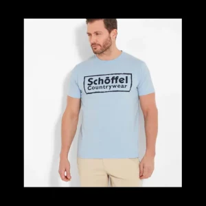 Schoffel T-Shirts*Heritage T-Shirt - Pale Blue