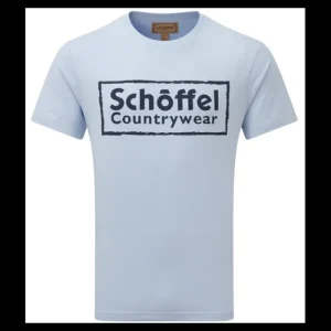 Schoffel T-Shirts*Heritage T-Shirt - Pale Blue