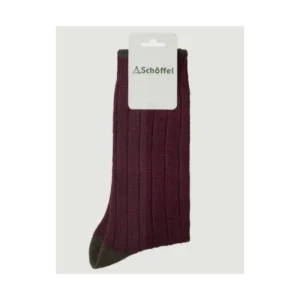 Schoffel Socks & Underwear | Socks*Hilton Sock - Wine