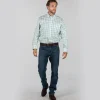 Schoffel Shirts*Holkham Mint/Yellow/Mykinos Classic Shirt
