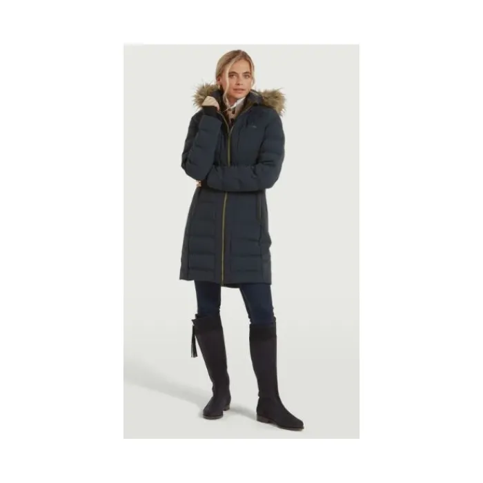 schoffel_hurlington_water_2.webp Women Schoffel Coats & Jackets*Hurlington Waterproof Down Coat - Carbon Navy