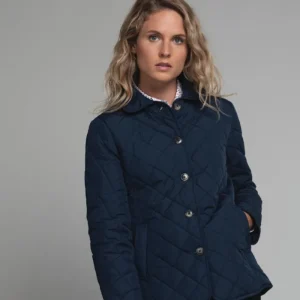 Women Schoffel Coats & Jackets*Lyddington Quilt Navy Womens Jacket