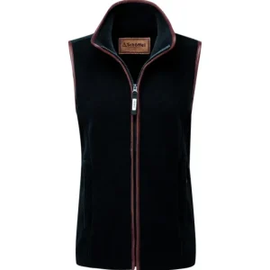 Women Schoffel Gilets*Lyndon Fleece Gilet Navy
