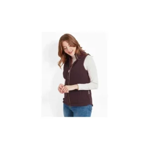Women Schoffel Gilets*Lyndon II Fleece Gilet - Port