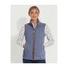 Women Schoffel Gilets*Lyndon II Fleece Gilet - Stone Blue