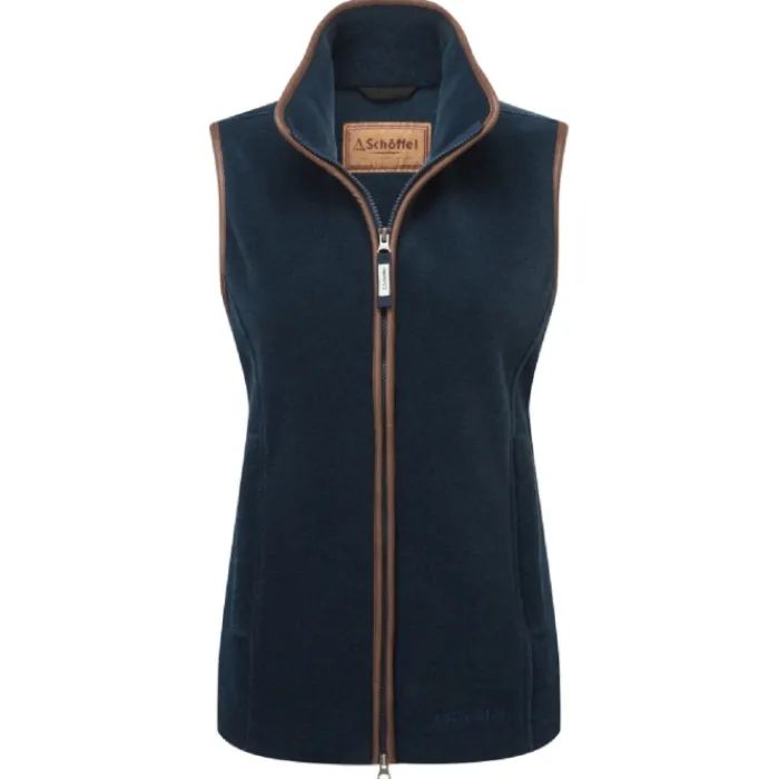 schoffel_lyndon_il_fleece_0.webp Women Schoffel Gilets*Lyndon Il Fleece Gilet Petrol Blue