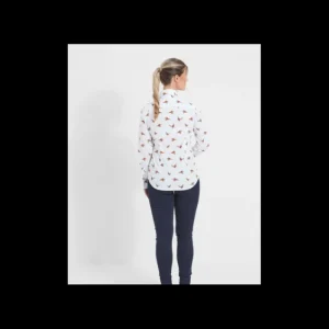 Women Schoffel Shirts*Norfolk Shirt - Pheasant Print