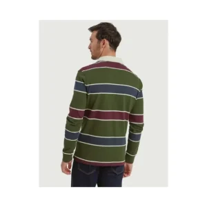 Schoffel Shirts | T-Shirts*Porthtowan Rugby Top - Woodland / Wine