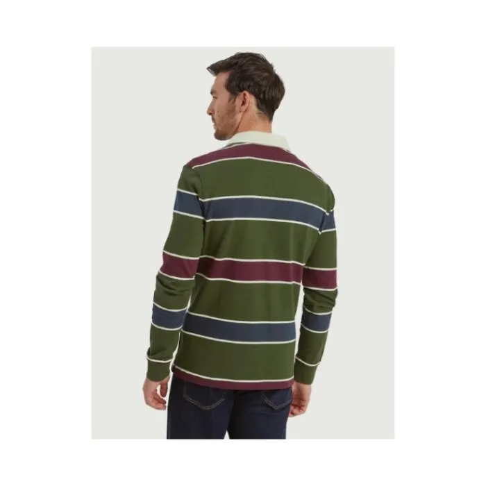 schoffel_porthtowan_rugby_1.webp Schoffel Shirts | T-Shirts*Porthtowan Rugby Top - Woodland / Wine