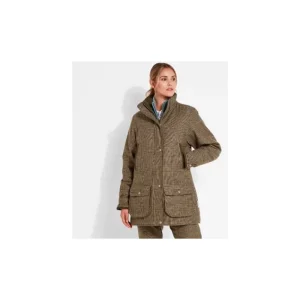 Women Schoffel Coats & Jackets | Shooting*Ptarmigan Tweed Coat - Teviot Tweed