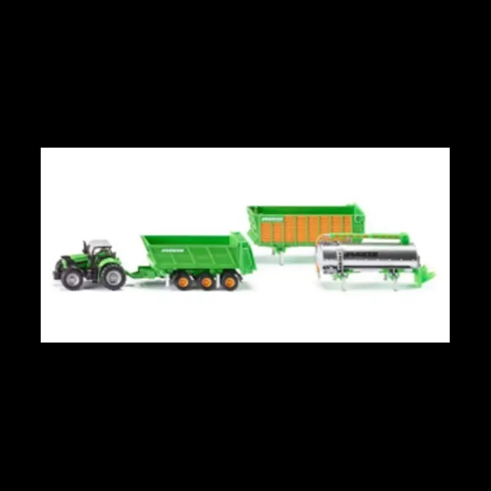 siku__deutz_tractor_with__0.webp SIKU Siku*- Deutz Tractor with Joskin Trailer Set