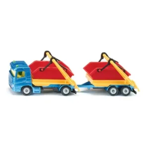 SIKU Siku*- Truck With Skip + Trailer