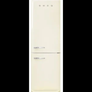 smeg Fridge Freezers/Freestanding Fridge Freezers*FAB32RCR5UK 60cm Retro 50s Style Frost Free Fridge Freezer - Cream (Right Hand Hinge)