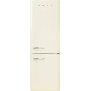 smeg Fridge Freezers/Freestanding Fridge Freezers*FAB32RCR5UK 60cm Retro 50s Style Frost Free Fridge Freezer - Cream (Right Hand Hinge)
