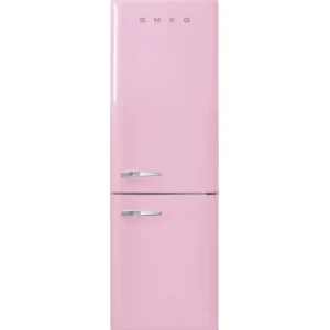 smeg Fridge Freezers/Freestanding Fridge Freezers*FAB32RCR5UK 60cm Retro 50s Style Frost Free Fridge Freezer - Cream (Right Hand Hinge)