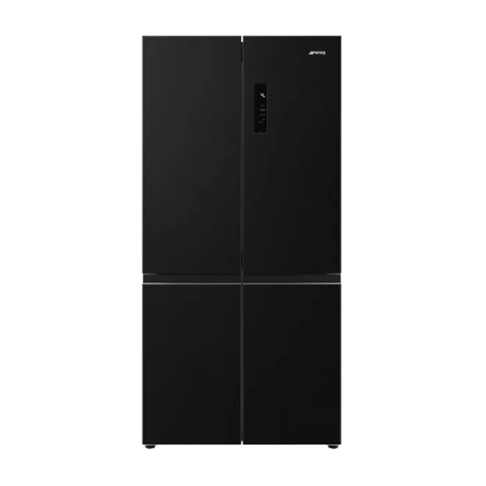 smeg_fqikd_cm_american_st_1.webp smeg American Style*FQI60KD 91cm American Style Four Door Fridge Freezer - Dark Inox