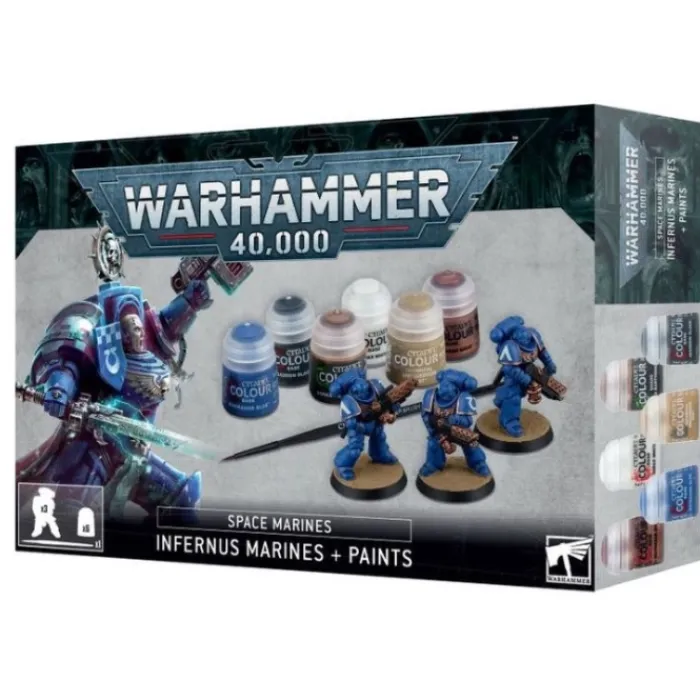 space_marines_infernus_ma_0.webp Games Workshop Warhammer 40,000*Space Marines: Infernus Marines & Paint Set