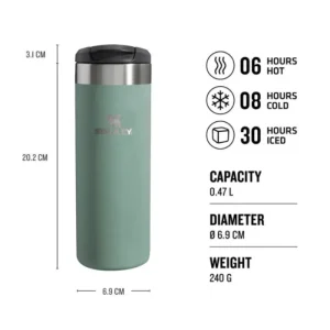 Stanley flasks Flasks & Travel Mugs*Stanley Aerolight Transit Mug .47L Shale Metallic