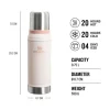 Stanley flasks Flasks & Travel Mugs*Stanley Classic Legendary Bottle 0.75L -Rose Quartz