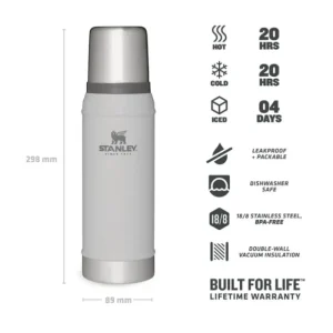 Stanley flasks Flasks & Travel Mugs*Stanley Classic Vacuum Bottle 0.75L Ash