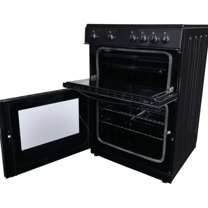 statesman_edcb_cm_apollo__1.webp statesman Freestanding Cookers*EDC60B2 60cm Apollo Electric Double Oven with Ceramic Hob - Black