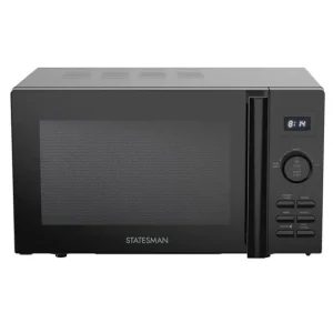 statesman Microwaves*SKMS0820DSB 20L 800W Digital Solo Microwave with Stainless Steel Interior - Black