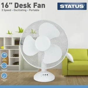 Status Fans*Desk Fan 16"