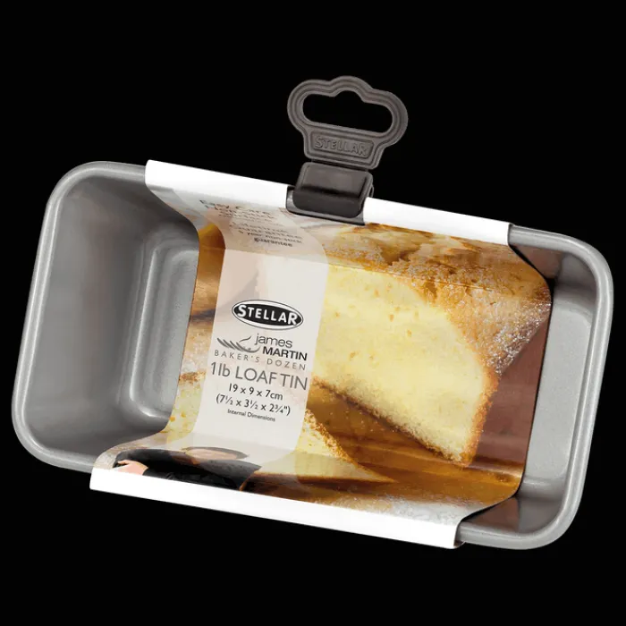 stellar_james_martin_lb_l_1.webp HORWOOD HOMESPARES Kitchen And Dining | Utensils*Stellar James Martin 1lb Loaf Tin