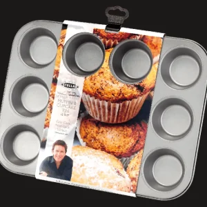 HORWOOD HOMESPARES Kitchen And Dining | Cake Tins*Stellar James Martin Muffin/Cupcake Tin